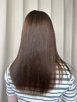 セミロング ハイトーン×艶カラー 🤍MIZUKIのヘアスタイル