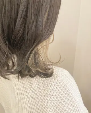 ミディアム カラー 店長 ✂️ムラカミ キラリのヘアスタイル