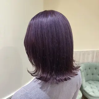 ミディアム カラー YUMEKA🩶 /パーマ🌀のヘアスタイル