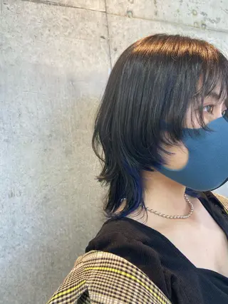 ミディアム 暗髪/艶髪/Ono .のヘアスタイル