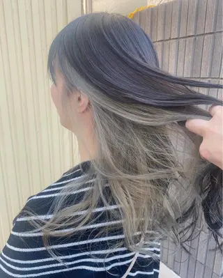 ロング カラー ヘアアレンジ DISCOHAIRsanc（ルジャルダン町田）所属・烏山 達也のヘアスタイル