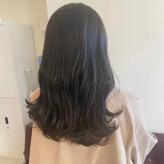 セミロング 吉原 みえのヘアスタイル