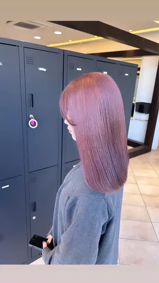 ロング カラー 🥀ダブルカラー/ 縮毛矯正🥀ユイキのヘアスタイル
