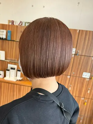 ショート 髪質改善×白髪ぼかし 美容師✂️武澤龍賀のヘアスタイル