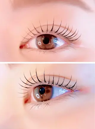 メンズ マツエク・マツパ アイブロウ eyelash salon 3+所属・3+ MIYUKIのマツエク・マツパデザイン