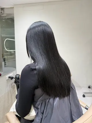 ロング 赤みなし透明感カラー /🦋sayu🦋のヘアスタイル