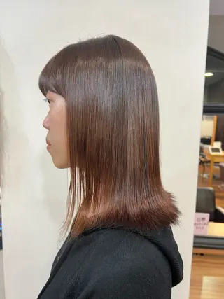 ミディアム 韓国ヘア 🎀華澄のヘアスタイル