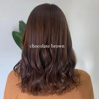 セミロング 透明感カラー 【問屋町】moe🪿のヘアスタイル