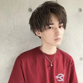 メンズ 韓国風ヘア🇰🇷 トレンドスタイル🫧のヘアスタイル