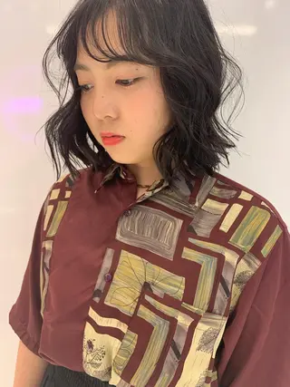 ミディアム カラー share salon JAM 吉祥寺所属・レイヤー/ブリーチ HIKARU ♡のヘアスタイル