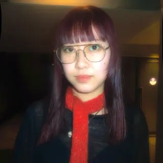 セミロング カラー タマキ/似合わせ カット/Wカラーのヘアスタイル