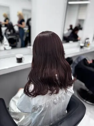 ロング カラー ヘアアレンジ 透け上品ハイトーン 職人ゆうと🤍のヘアスタイル