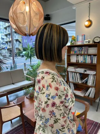 ショート 石川 実咲のヘアスタイル