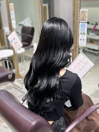 ロング カラー ハイトーン/ネイル /ミウ 🌺❤︎のネイルデザイン