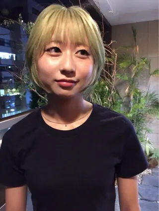 ショート SALOWIN原宿iori店 1F所属・ﾃﾞｻﾞｲﾝｶﾗｰ /ﾕｳﾀﾏﾝ👽のヘアスタイル