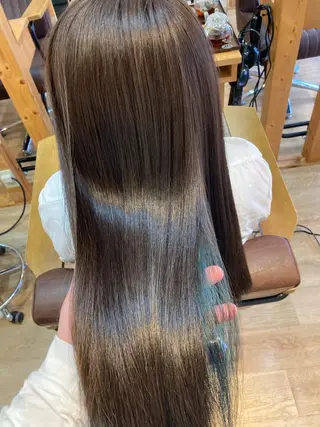 ロング 京増 信吾のヘアスタイル