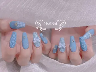 ネイル MxS Nail 【長さだし/フィルイン/マグネット/ワンホンネイル/韓国ネイル/パラジェル】所属・M×S Nail みなのネイルデザイン