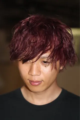 ショート カラー メンズ boucle所属・浅岡 昭汰のヘアスタイル