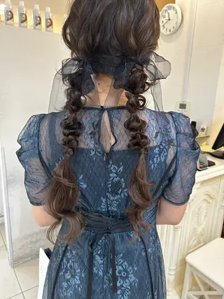 ロング ヘアアレンジ Noah's　Ark所属・透明感カラー🫧ヘア セット🫧松本菜月の眉毛・アイブロウイメージ