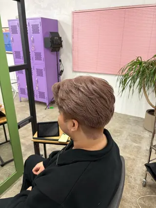 カラー miloc sayaのヘアスタイル