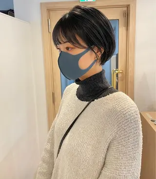 ショート 大迫 江梨のヘアスタイル