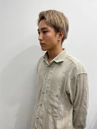 カラー yuka/ロング/ レイヤーカットモデルのヘアスタイル