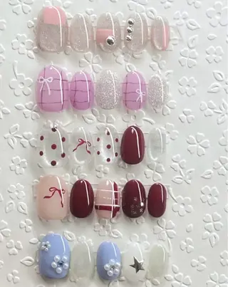 ネイル B•U Nail 長さだし専門店大宮のネイルデザイン