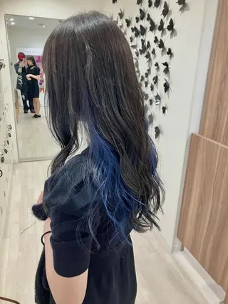 ロング カラー Re:st所属・Miyavi/カラー ショートボブのヘアスタイル