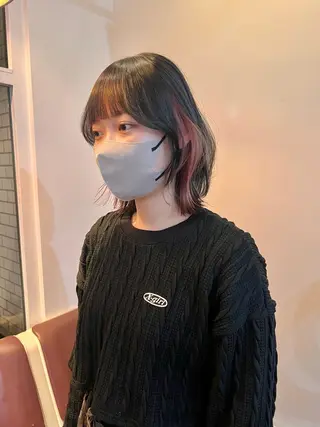 ショート 柔らかブラウン/顔周 りレイヤー♡ユウシのヘアスタイル