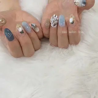 ネイル nail salon tina.所属・中山 はづきのネイルデザイン