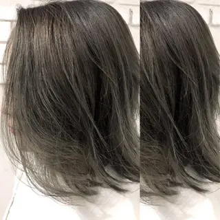 ショート カラー F． 〜エフ．〜中崎町のヘアスタイル