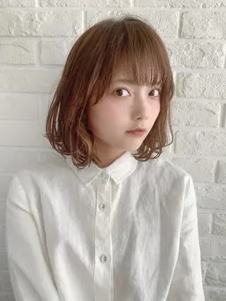 ショート カラー なりたいが叶う ながしまじゅんきのヘアスタイル