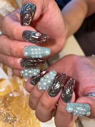 ネイル ネイリスト ❄️ユキ(店長)❄️のネイルデザイン