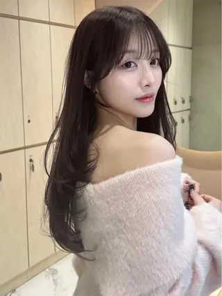 ロング カラー 設樂彩乃 /浦和/韓国ヘアのヘアスタイル