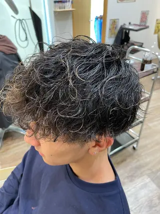 パーマ メンズ メンズパーマ 北原寿樹のヘアスタイル