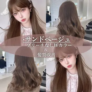 ミディアム 大人っぽ上品🤍韓国 レイヤー🤍ふうがのヘアスタイル