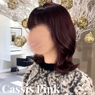 セミロング カラー K-two NAGOYA所属・山村 沙耶香のヘアスタイル
