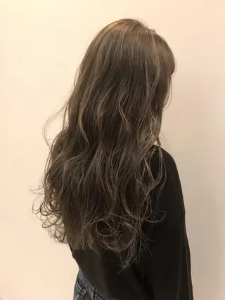 ロング カラー シールエクステ⭐️ オオミタクヤのヘアスタイル
