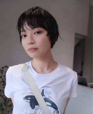 ショート 加藤木麻彩 NEROのヘアスタイル