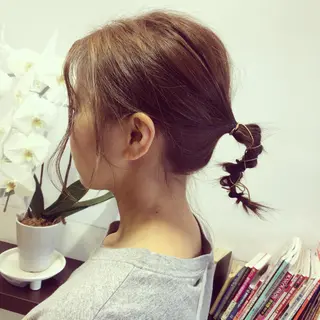 ヘアアレンジ ルミ エールのヘアスタイル