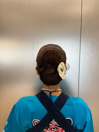 ミディアム 柴田樹/大人可愛い 艶髪カラー/髪質改善のヘアスタイル