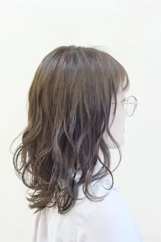 ロング カラー 土居 正季のヘアスタイル