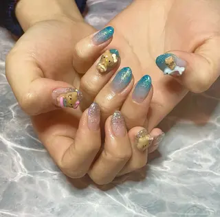 ネイル Melia　by attrait所属・Melia by attrait🌿杏のネイルデザイン