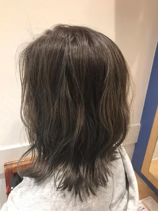 セミロング カラー カットモデル大募集✨ ✨BASSA保谷店✨のヘアスタイル