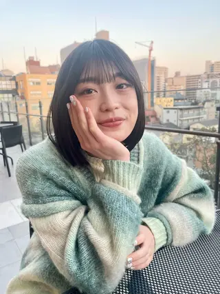 ミディアム 園田 渉 ◤SHIKIO◢のヘアスタイル