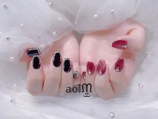 ネイル 葵うさぎ所属・葵うさぎ AIのネイルデザイン