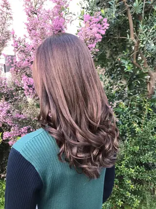 セミロング カラー 店長担当🌟 矢吹ガブリエル🌟のヘアスタイル