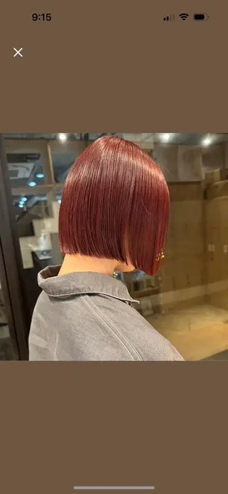 ショート ボブ/レイヤー/ニュ アンスパーマ/小夏のヘアスタイル