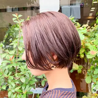 ショート カラー パーマ ヘアアレンジ メンズ キッズ ネイル マツエク・マツパ GO TODAY SHAiRE SALON所属・大人スタイル 太田のヘアスタイル
