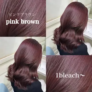 セミロング カラー 🦋ブリーチカラー/ 専門Aya💖のヘアスタイル